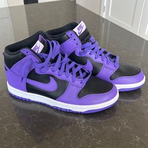 Nike Dunk Highs. Purple